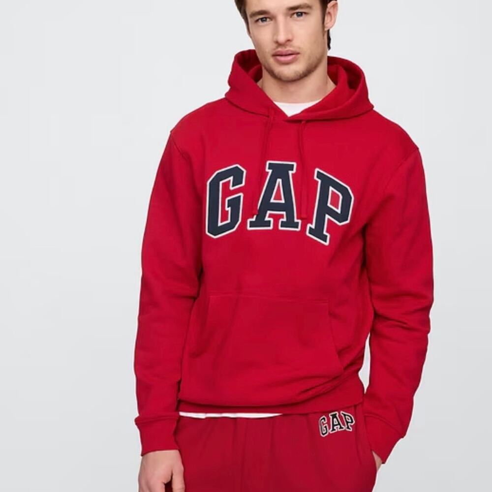 GAP Men's Hoodie Sweater Red NWOT Medium
